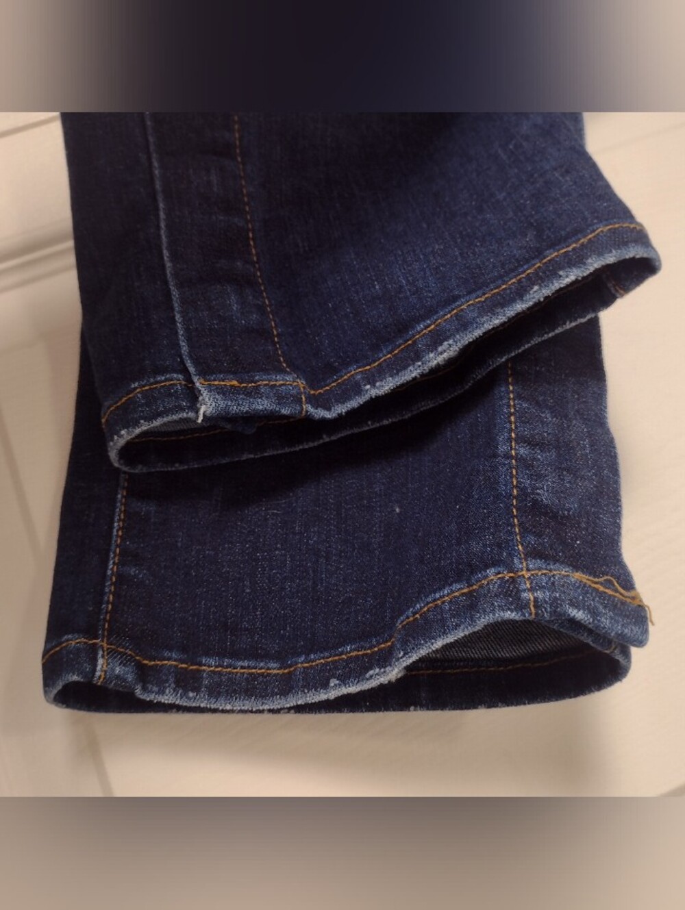 Frame Denim Le High Straight Jeans Snap Ankle Split Hem - Picture 14 of 16